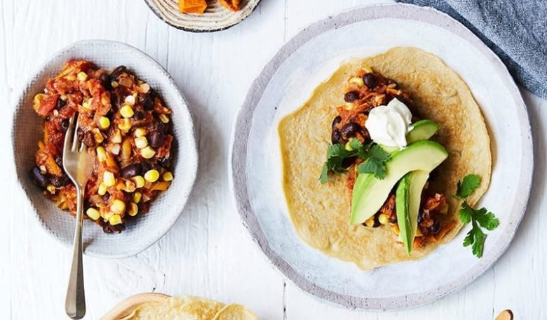 Nutritionist Mandy Sacher Shares Her Black Bean Tortillas Recipe