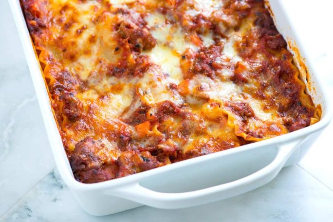 beef lasagna, libby trickett