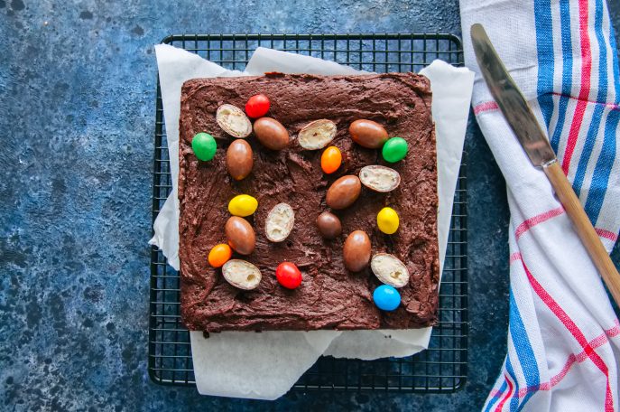 Easter Egg brownie