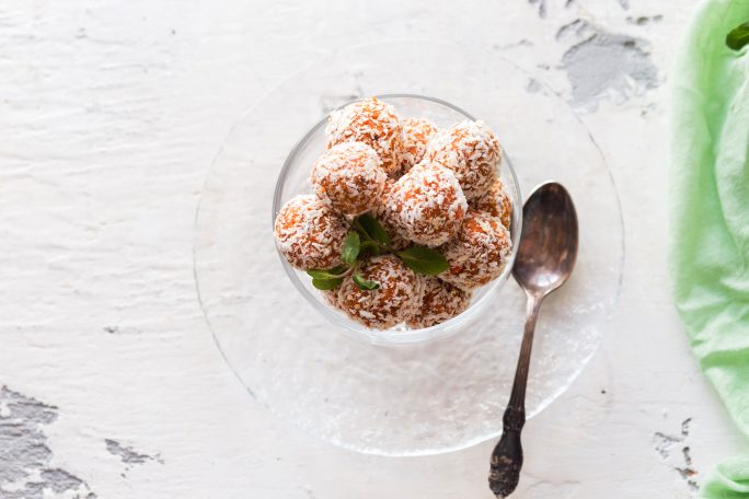 Vegan Carrot Cake Balls