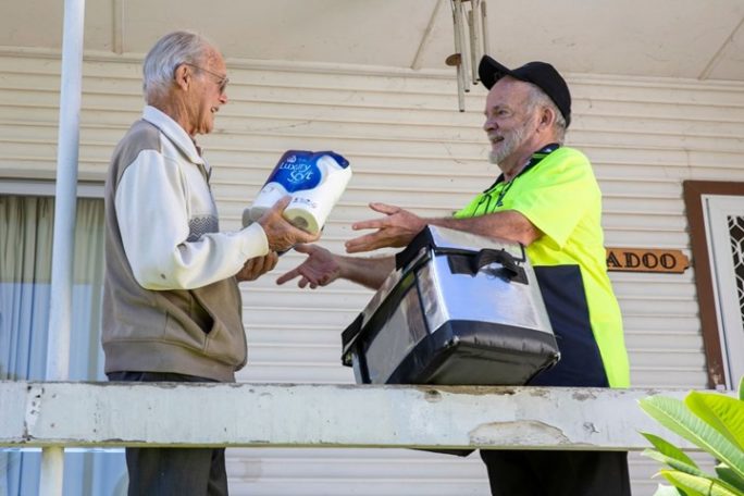 Meals on Wheels, supermarkets, woolworths