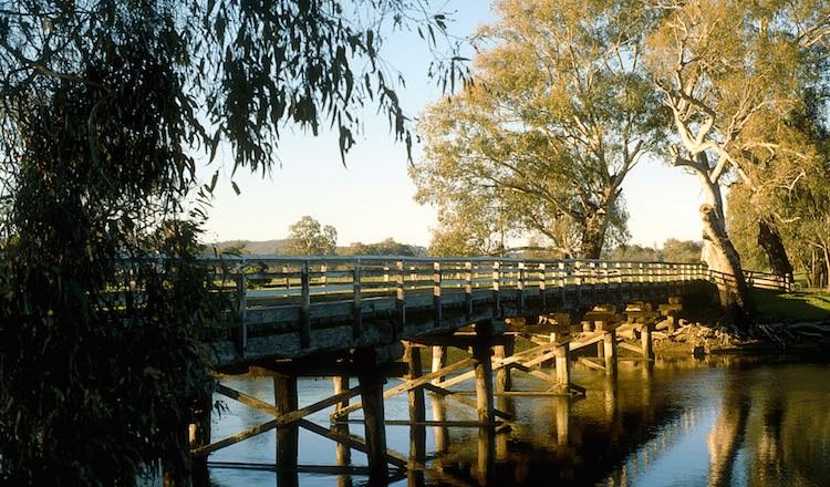 The Murray River in Albury, NSW