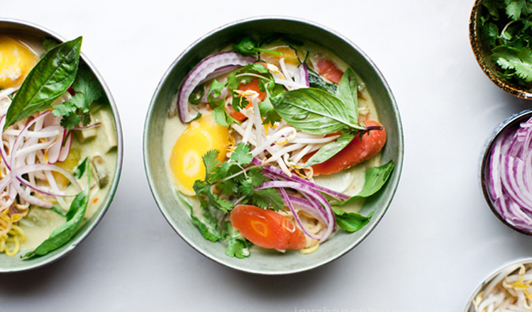 Delicious Thai Green Curry Ramen Recipe