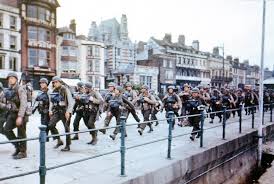 d-day and the arrival in france