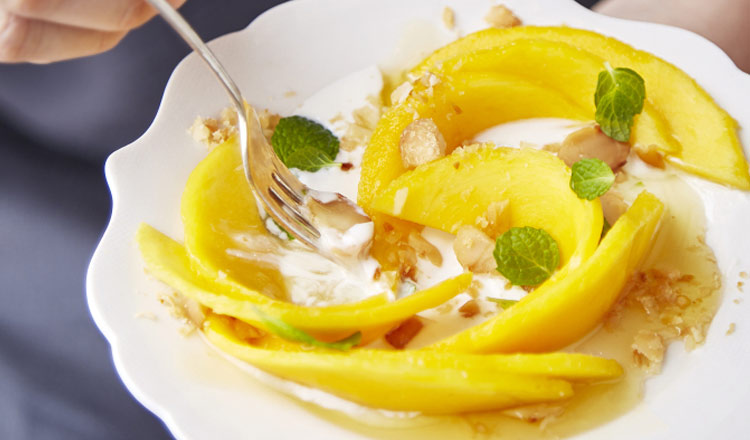 Free mango recipe for healthy Christmas