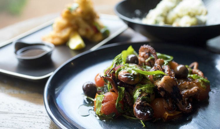 Barbecue Octopus Salad Recipe From Sydney's Old City Restaurant