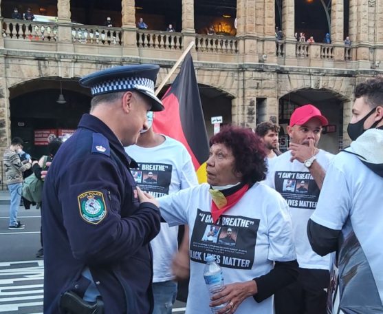 BLM rally in Sydney