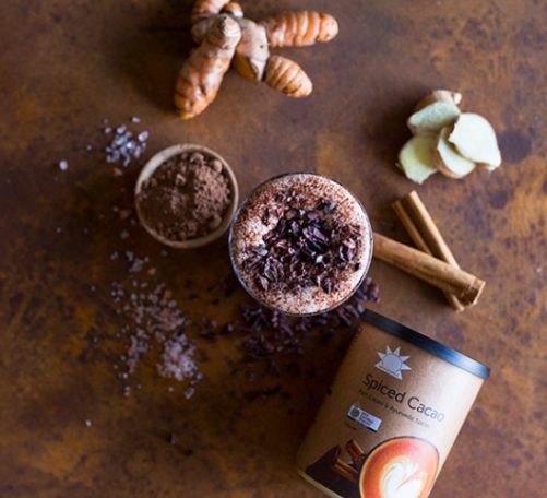 spiced hot cacao