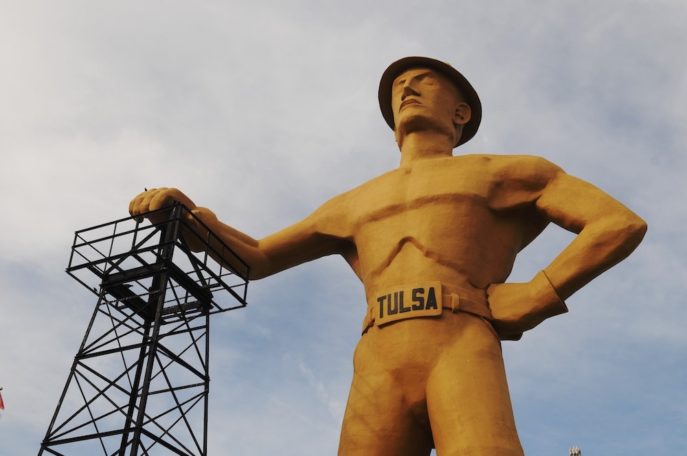 Golden Driller, Tulsa, Route 66