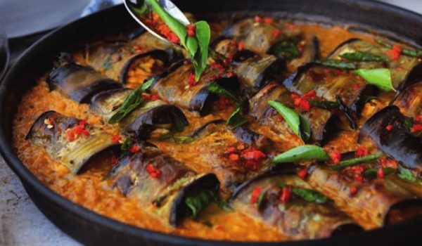 Recipe for Stuffed Aubergine