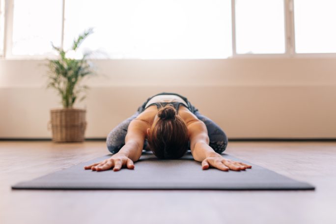 Child's Pose Yoga