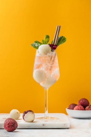 Lychee Rosé Spritz