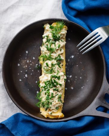 Fresh & Delicious Lobster And Chive Omelette By Analiese Gregory