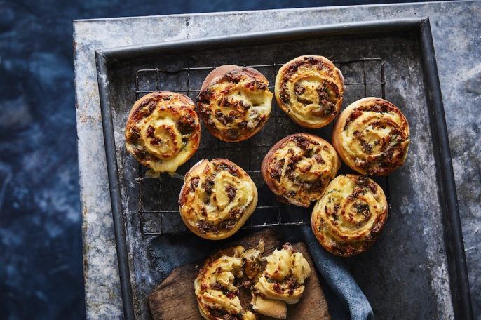 Sausage & Cheese scrolls