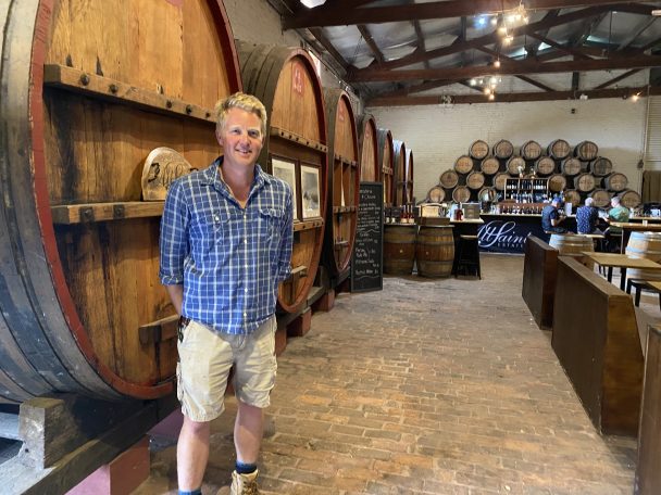 All Saints Estate winemaker Nicholas Brown