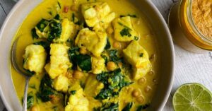 Turmeric fish curry