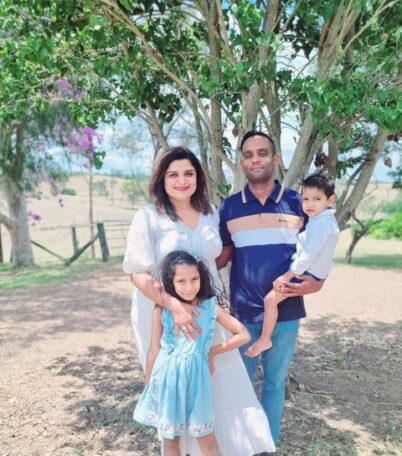 Nikita Shetty-Tawde and Family