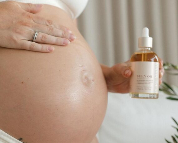 Kourtney Kardashian Belly Oil Pure Mama