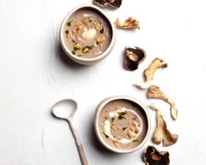 Gwinganna Gourmet Mushroom and Macadamia Soup